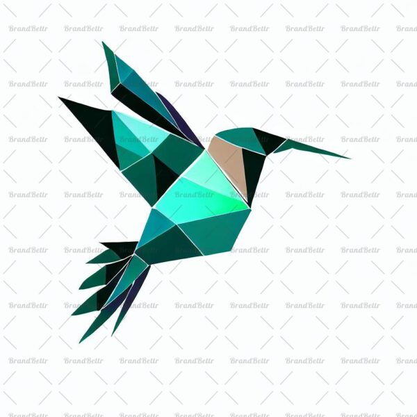 Geometrischer Kolibri